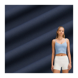 Tessuto Yoga in Nylon <span class=keywords><strong>Spandex</strong></span> a Doppia Faccia, Altamente Elastico, Traspirante, per Abbigliamento Sportivo e Lingerie Femminile - Product Image 1