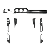 Kit de garnitures intérieures pour Mustang 2015-2023, fabrication Shasha en fibre de carbone, vente en gros