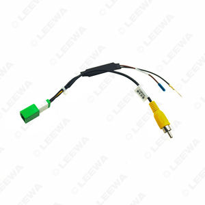 Adaptador de Cable <span class=keywords><strong>convertidor</strong></span> de enchufe de vídeo para cámara trasera inversa de aparcamiento de coche para Isuzu/Mitsubishi/Suzuki Cable <span class=keywords><strong>MP5</strong></span> de coche - Product Image 6