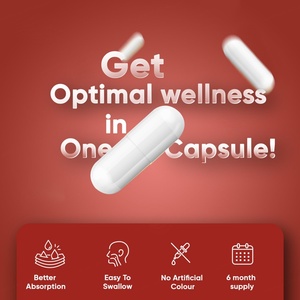 Capsules quotidiennes de glucosamine, chondroïtine et MSM, 180 capsules, soutient la santé des nerfs, des muscles et des os, complément alimentaire pour adultes - Product Image 2