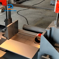Scie à ruban CNC automatique, nouvelle régulation de vitesse, pompe, moteur à engrenages, moteur, cœur PLC, mécanique complète, scie manuelle incluse