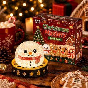 Cadeaux de fête de Noël 2026 : Boîte mystère surprise de jouets à presser en forme de boulette pour adultes, jouet anti-stress - Product Image 6