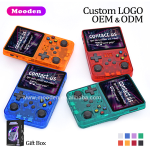 S R36s Cầm Tay Trò Chơi Máy Nghe Nhạc 64GB 10000 + Trò Chơi Retro Video Trò Chơi Giao Diện Điều Khiển 3.5 Inch Màn Hình Cầm Tay Chơi <span class=keywords><strong>Game</strong></span> Giao Diện Điều Khiển EE Hệ Thống - Product Image 2