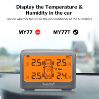 Système de surveillance de la pression des pneus MY77T pour voiture, capteur externe 433 MHz