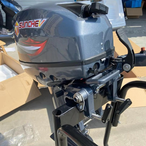 SUNCHEV Marine Engine <b>Boat</b> Engine <b>Boat</b> <b>Motor</b> for <b>Motor</b> Engine 15HP 2 Stroke 6B4 Long Shaft - Product Image 1