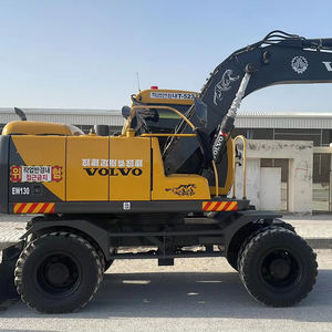 <b>Used</b> Wheel Excavator VOLVO EC130W Secondhand Digger <b>Machine</b> EC60C EC130W EC140 EC210 EC210BLC EC240BLC EC290 for Sale - Product Image 1