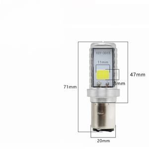 Luces LED para Motocicleta, Mini Luces de Conducción para Moto, Luz Alta/Baja de Doble Garra, Foco Ultrabrillante - Product Image 4