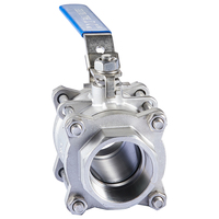 Vanne à boisseau sphérique professionnelle 2 pièces à passage pleine, filetage BSP NPT, pour applications industrielles d'eau, d'huile, de gaz et de produits chimiques