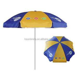 Sombrilla de Playa Plegable de Poliéster <span class=keywords><strong>Milo</strong></span>, Impermeable, con Impresión de Logotipo Personalizado, para Publicidad Exterior - Product Image 2