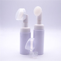 Flacon en plastique moussant de 50 ml/60 ml avec brosse pour le nettoyage des cils et les produits cosmétiques moussants