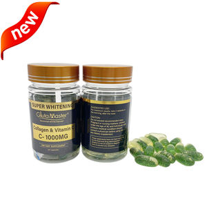 גלוטה מאסטר קולגן & vitamine c-1000mg כמוסות הלבנה עם גלוטתיון אורגני להסיר כתמים כהים תוספת כדורים - Product Image 6