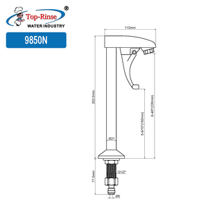<span class=keywords><strong>Rince</strong></span>-<span class=keywords><strong>verre</strong></span> de comptoir en acier inoxydable avec égouttoir intégré et pulvérisateur latéral, outil de nettoyage écologique - Product Image 3