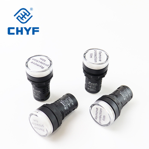CHYF AD22 Serie 22mm <span class=keywords><strong>LED</strong></span> Kunststoff Kontroll leuchte <span class=keywords><strong>LED</strong></span> 12V 24V 110V 220V 380V Kontroll leuchte Signal anzeige - Product Image 2