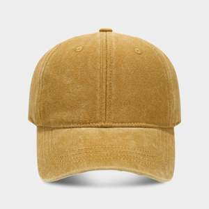 Casquette de baseball en coton lavé de haute qualité réglable broderie 3D personnalisé chapeau pour hommes en gros en stock - Product Image 3