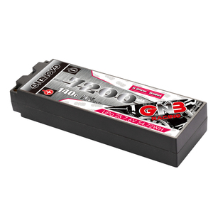 Batería LiPo GNB GAONENG 7200MAH 2S HV 7.6V 140C para RC, LCG Delgada 2S 5mm con Caja Rígida Integrada, Paquete de Competición para Coche/Barco RC 1/10 - Product Image 1