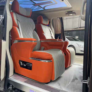 Siège de voiture électrique VIP de luxe pour Toyota Hiace Van Alphard, avec massage et ventilation, intérieur modifié en cuir PU et tissu, neuf - Product Image 4