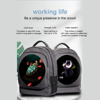 Mochila con Ventilador 3D, Proyector de Hologramas, Letrero LED, Lámpara Holográfica, Reproductor, Máquina de Publicidad 3D, Bolso de Hombro Holográfico