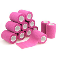 Bandage Cohésif Auto-Adhésif Non Tissé de 5 cm pour Vente en Gros – Protection Médicale et Sportive Contre les Blessures, Bandage de Compression Élastique