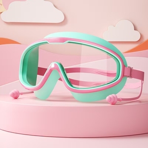 <span class=keywords><strong>Gafas</strong></span> de natación para niños, <span class=keywords><strong>gafas</strong></span> de natación ajustables impermeables, antivaho, protección UV, <span class=keywords><strong>gafas</strong></span> de natación para <span class=keywords><strong>buceo</strong></span> y surf, tapones para los oídos para niños - Product Image 4