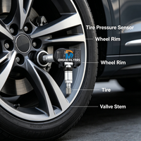 Sensor TPMS de Presión de Neumáticos Personalizable Nuevo 2026 42753TZ3A51 42753-TZ3-A51 para Motor de Coche