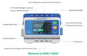 Karestar自動高精度PeristalticIV容量ポータブルVET注入ポンプ - Product Image 4