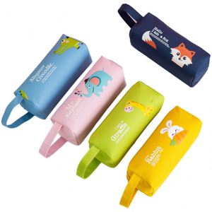 Big Capacity Oxford Material Durable Pencil Case Wide Opening Portable Stationery Organizer Cute Aesthetic <b>School</b> Office - Product Image 1