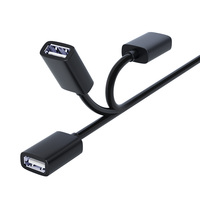 5 m langes USB-Verlängerungskabel, Stecker auf Buchse, bruchsicher, stabiler Signalverstärker für Notebook, TV, Gamepad