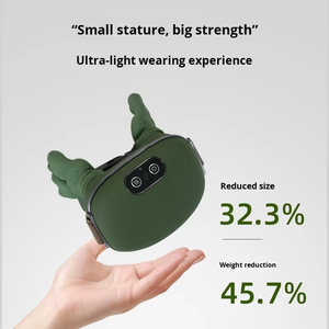 Masajeador de Cuello y Hombros con Calor, Masaje Shiatsu de Tejido Profundo, 3 Velocidades Ajustables, Portátil, Alivio del Dolor de Espalda, Inalámbrico - Product Image 3