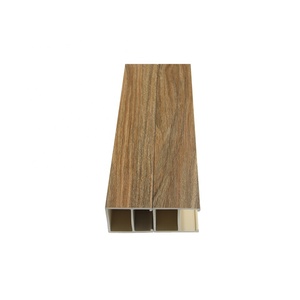 Gerçek ahşap alev geciktirici gergi tavan WPC Panel tavan panelleri gibi görünüyor - Product Image 6