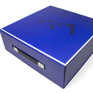 Boîte d'insertion d'éponge de soie en carton, cadeau de luxe Noble pour vin, alcool, spiritueux, Guzzle, bouteille en verre, emballage porte-bouteille - Product Image 4