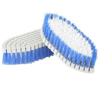 Brosse à récurer en plastique personnalisée, pliable et flexible pour le nettoyage de l'évier de la baignoire et des toilettes