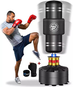 Custom Professional Freestanding Springs Kick Boxing Equipment <strong>Free</strong> <strong>Standing</strong> Boxing Punching <strong>Bag</strong> With Protector - Product Image 1