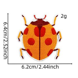 Iron on Embroidered Cute Spring Flower Angel butterfly Bowknot <b>Bee</b> House Mushroom Patches for Kid Clothes Bag Decoration - Product Image 6