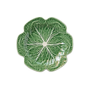 Offre Spéciale assiettes à dîner en céramique <span class=keywords><strong>de</strong></span> <span class=keywords><strong>feuille</strong></span> <span class=keywords><strong>de</strong></span> chou vert peint à la main rétro français - Product Image 5