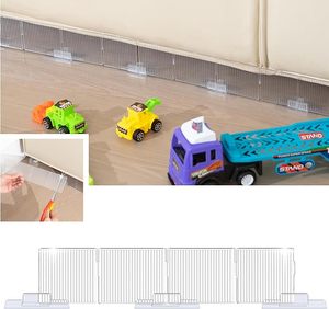 Rõ ràng Acrylic couch chặn đồ chơi 3-4 inch đồ nội thất cao giường bảo vệ cuttable bảo vệ ghế sofa giải phóng mặt bằng kệ trưng bày vật nuôi mọi thứ - Product Image 3