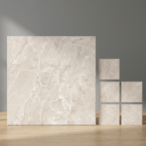 Azulejos de Porcelana Pulida Brillante Dinova Marrón de 600x600 mm, Efecto Mármol Marrón, Revestimiento Digital para Interiores - Product Image 4