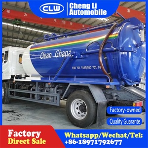 Chine <span class=keywords><strong>prix</strong></span> usine Dongfeng 8m3 aspiration sous vide des eaux usées septiques camion d'aspiration fécale - Product Image 2