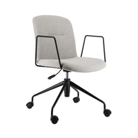 Chaise élévatrice moderne pour le personnel de bureau Patron Siège en maille pivotant à hauteur réglable de haute qualité Vente directe d'usine Matériau en métal PP