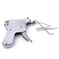 Ouvre-porte en acier inoxydable, outil de serrurier, Kit d'outils de réparation de cadenas manuel robuste, pistolet de ramassage de verrouillage