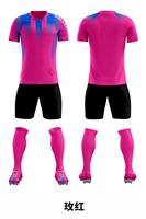 Ensemble d'uniformes de football vintage personnalisés Short col en V unisexe à impression numérique antibactérien à séchage rapide Design 2 en 1 léger