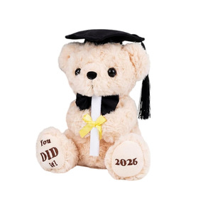 Oso de Peluche de Graduación 2026, Pingüino Rosa y Negro, Oso Doctor, Peluche para Niños Unisex - Product Image 3