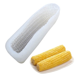 Großhandel 3D Mais-Weiße Silikonform für Mousse-Kuchen, Desserts, Küche, Backzubehör, Pudding, Gebäck, Gelee, Fondant, Kuchendekoration - Product Image 1