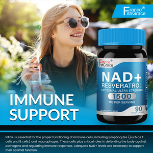 Suplemento de NAD de Alta Calidad 1500mg, Alta Potencia, Máxima Absorción, Suplemento de NAD Puro, Energía, Reparación del ADN y Apoyo a la Función Cerebral - Product Image 3