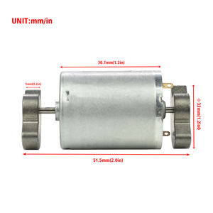 XYT 370 Mini 12V/24V vibrateur moteur brosse Commutation aimant Permanent Construction pour masseur jouets sexuels Dc petite Vibration - Product Image 6