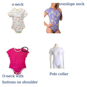 Pigiama tutina termica personalizzabile a manica corta con cavallo a scatto Unisex Plus Size Design per bambino e adulto - Product Image 2