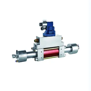 Wasserstrahlteile Hochdruck-Schneidemaschine 010558-3 Wasserstrahl-Verstärker 60 KSI mit hydraulischem Manifold und Überlaufventil