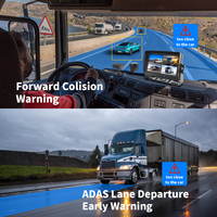 Système de caméra mobile DVR de haute qualité à 4 canaux 1080P AHD pour voiture, caméra de surveillance embarquée MDVR avec enregistrement sur disque dur 2 To, kits DVR mobiles pour camions/taxis/bus