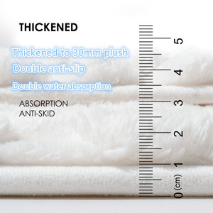 Shower Bathroom Floor Mat Anti slip Soft Absorbent Quick Dry Thick Memory Foam <strong>Bath</strong> Mat <strong>Rug</strong> Non Slip Machine <strong>Washable</strong> Carpet - Product Image 2