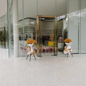 หินขัดทำจากหินขัด,หินขัดสีขาวเป็นมิตรต่อสิ่งแวดล้อมแผ่นพื้นหินเทียมราคาโรงงาน - Product Image 6