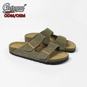 Sandalias <span class=keywords><strong>Birkenstock</strong></span> Unisex de Gran Tamaño, de Doble Hebilla, con Suela Suave y Punta Abierta para <span class=keywords><strong>Hombre</strong></span> y Mujer, Cómodas para Exteriores - Product Image 1
